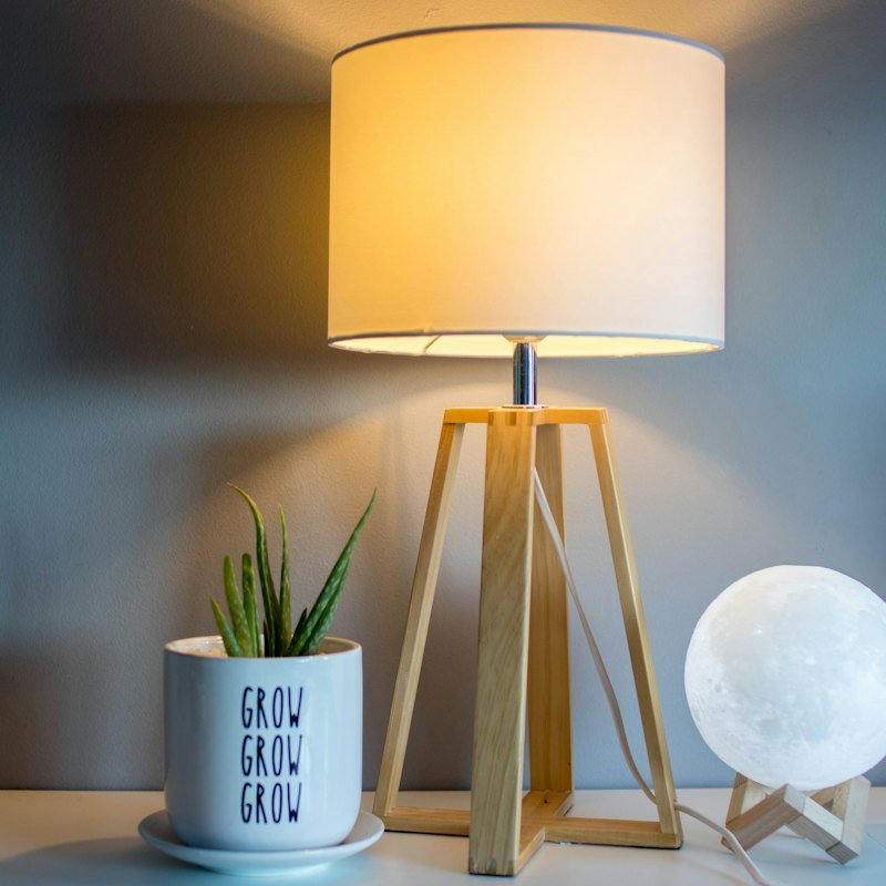 Lampe allumée
